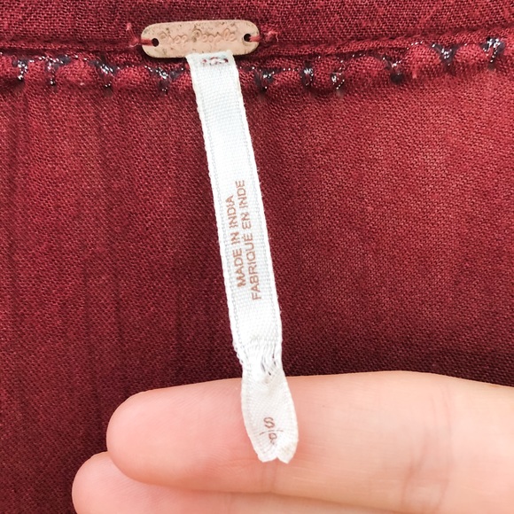 Free People Embroidered Peasant Tunic - Picture 4 of 5